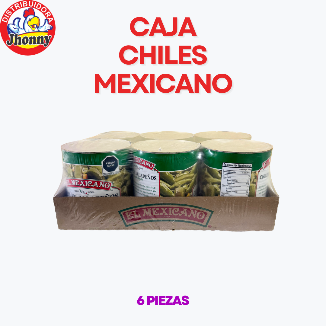 CAJA CHILES MEXICANO