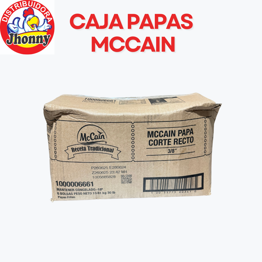 CAJA PAPAS MCCAIN